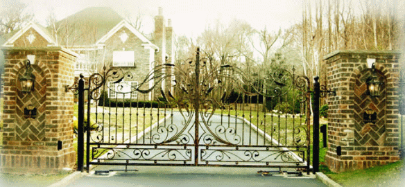 Wrought Iron Gate